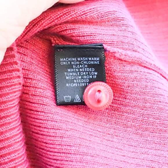 George Size XL (16/18) pink deep v button front cardigan - Picture 12 of 12